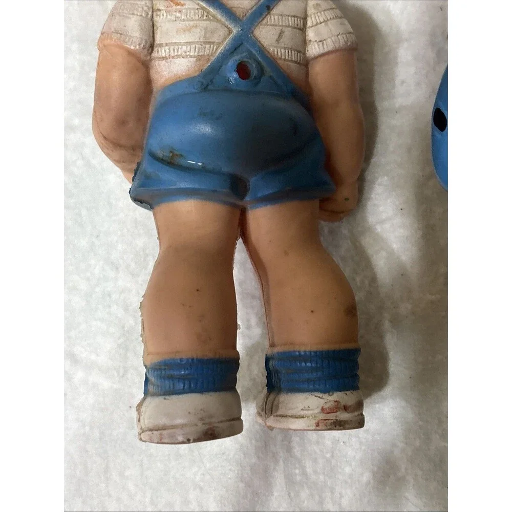 Two Vintage Dolls Pinocchio Disney Ruth Newton Doll Rubber Toy Read. CH